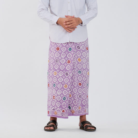 Sarung Batik Cap Pastel Colet Rayon Surya Teja SPC-15