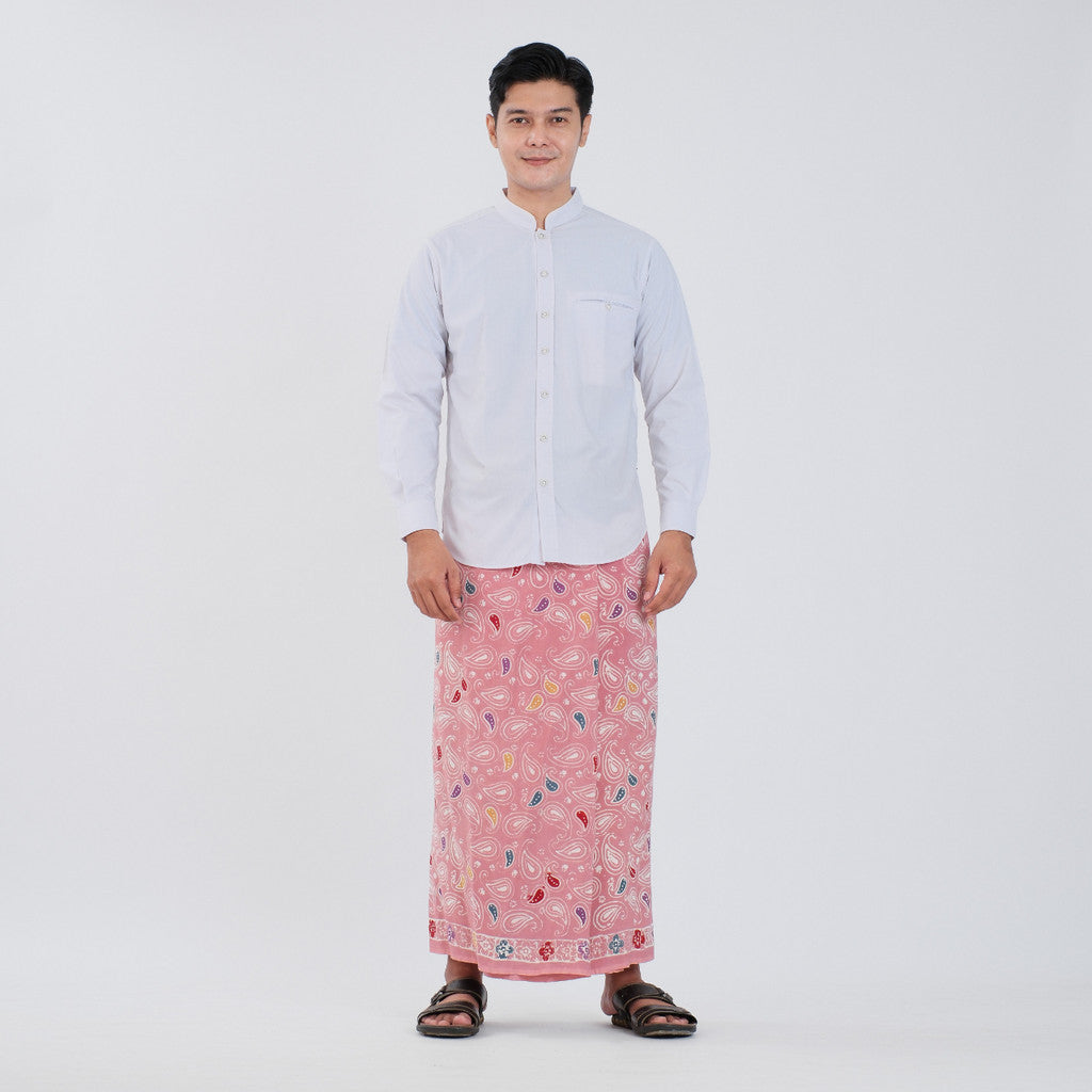 Sarung Batik Cap Pastel Colet Rayon Surya Teja SPC-16