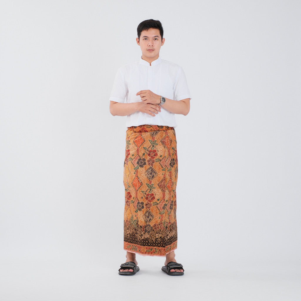 Sarung Batik Tulis Asli Pekalongan Katun Premium Surya Teja Pria Dewasa SBT-15