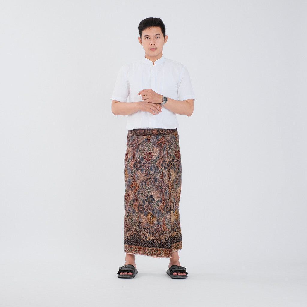 Sarung Batik Tulis Asli Pekalongan Katun Premium Surya Teja Pria Dewasa SBT-13