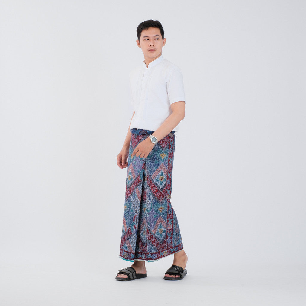 Sarung Batik Tulis Asli Pekalongan Katun Premium Surya Teja Pria Dewasa SBT-10