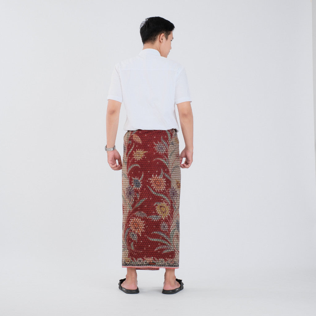 Sarung Batik Tulis Asli Pekalongan Katun Premium Surya Teja Pria Dewasa SBT-2